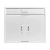 30″ DOUBLE ACCESS DOOR WITH 4″ SINGLE DRAWER