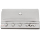 Blaze Premium LTE+ 40-Inch 5-Burner Built-In Natural Gas Grill w/ Lift-Assist Hood & Rear Infrared Burner