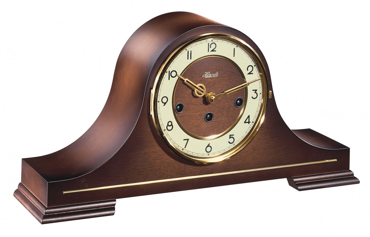 21092030340 Hermle Tambour Mantel Clock