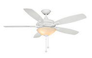 Hampton Bay Larson 52 In White Ceiling Fan