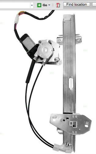 RF (Passenger Front) Acura CL COUPE Window Regulator/Motor. 1997