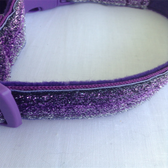 Purple Dog Collar 12"-18"