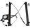00-07 GM Truck Power Window Regulator w/Motor Rear RH
