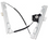 Left Front Chrysler Sebring Window Regulator. 2007-2010