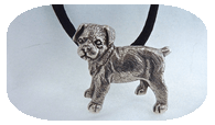 Boxer Puppy Pendant