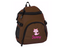Little Kids Personalized Toploader Backpack in Brown