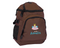 Big Kids Personalized Toploader Backpack in Brown
