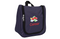 Kids Hanging Toiletry Bag personalized in navy blue