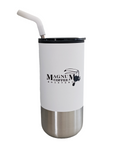 Magnum Coffee Roastery Insulated Cup with Straw