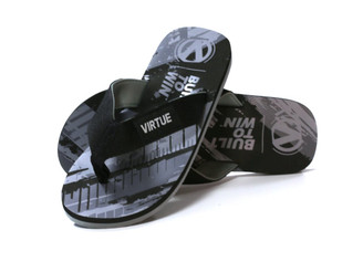 Virtue Onset Flip Flops Black US11