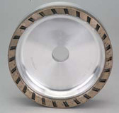 Diamond Wheel - Slotted (D150 H22 T35 W8 X8) - 3M8 - 200 grit