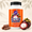 Natural Home Cures Freeze-Dried Rich Pericarp Mangosteen supplement bottle with loose capsules and whole mangosteen fruit