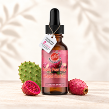 Natural Home Cures Prickly Pear Drops Nopal Cactus liquid supplement bottle