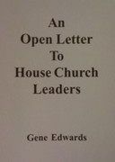 An Open Letter to House Church Leaders