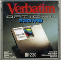 Verbatim 230MB Magneto Optical Disk DOS Format