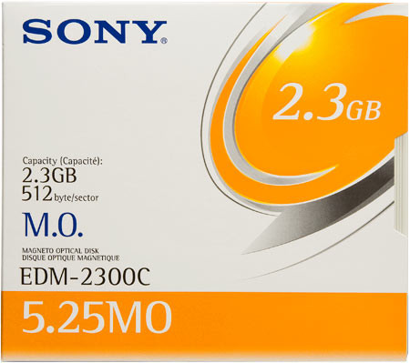 Sony EDM-2300c 2.3gb R/W MO Disk