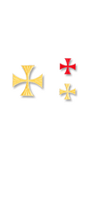 Maltese Cross Appliques