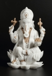 Statue - Ganesh, Lord of Success (Marble Finish)