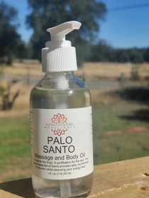 Palo Santo Massage and Body Oil