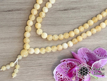 Yellow Jade Mala (Buddhist)