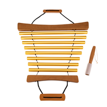 Zen Premier 8-Note Gold Swinging Chimes