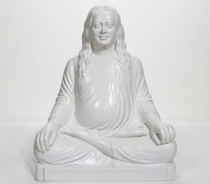 Paramahansa Yogananda Statue - White (4")
