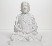 Sri Yukteswar Statue - White (4")