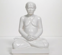 Lahiri Mahasaya Statue - White (4")