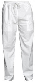 Yogi Pants - White Cotton