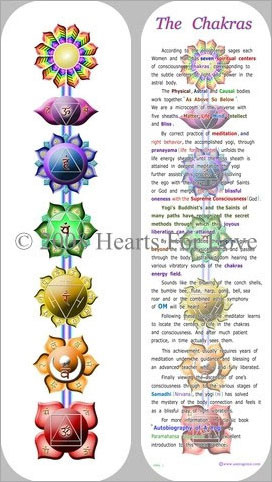 Chakras Bookmark - Inner Path