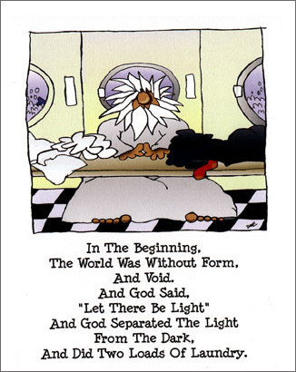In the Beginning - Greeting Card