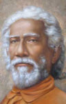 Swami Sri Yukteswar Photo - Close Up - Magnet