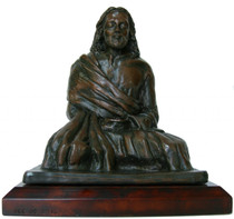 Jesus Meditating Statue - 9"