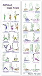 Popular Yoga Poses Bookmark
