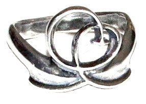 Joy Is Within You Ring - Sterling Silver