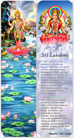 Sri Lakshmi Bookmark