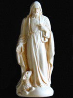 Statue - Jesus and Lamb - Small
