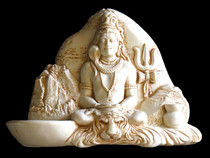 Meditating Shiva Statue Large