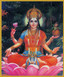 Lakshmi - Goddess of Love, Beauty and Wealth - Tall Jar Candle
