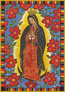 Our Lady of Guadalupe - Tall Jar Candle