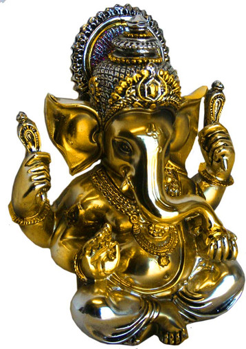 Statue - Ganesh - Metallic