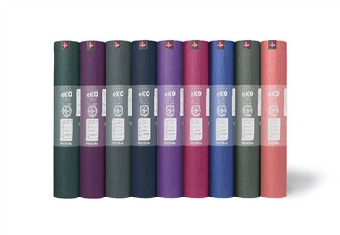 The Manduka eKO Lite Mat provides a naturally grippy surface that catches if you start to slip. Eco-friendly and made of natural materials, this non-Amazon harvested tree rubber mat firmly supports both your practice and our planet.