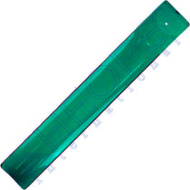 Green Art Glass Incense Holder