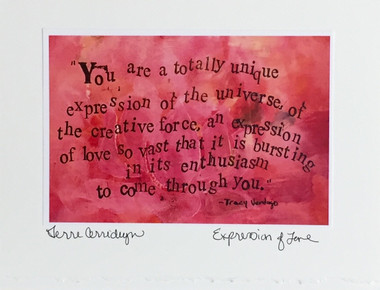 Expression of Love - Greeting Card
