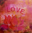 Love (Pink) - Greeting Card - Close Up