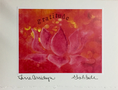 Gratitude - Greeting Card