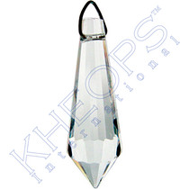 Prism Crystal - 38mm Faceted Tear Drop