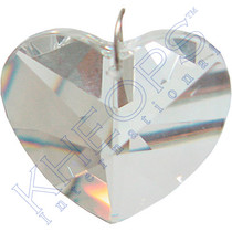 Prism Crystal - 40mm Heart