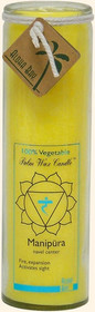 Chakra Jar Unscented Candle - Manipura (Yellow)