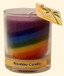 Chakra Jar Unscented Candle - Rainbow 2.5 oz